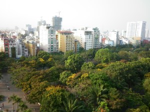 View from Hotel in Saigon